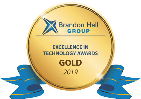Brandon Hall Group, Excellence in Technology Awards, Gold 2019