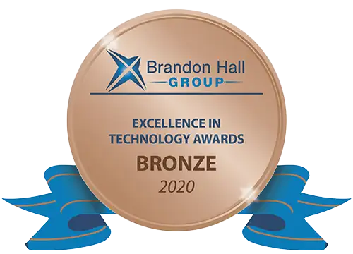 Brandon Hall 2020 Bronze Tech Award