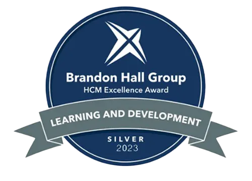 Brandon Hall 2023 Silver Award, Best Advance in Custom Content, Ready on Arrival Challenge - Leveling Up MOP (Mobile Order Pay)
