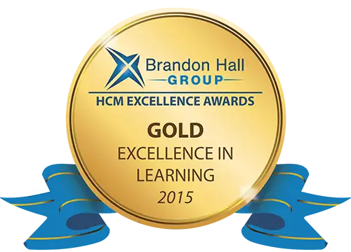 Brandon Hall Group Gold Award 2015