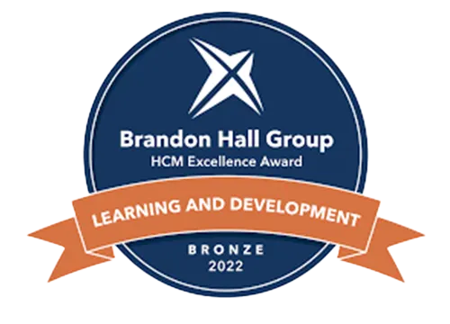 Brandon Hall 2022 Bronze HCM Award