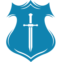 Sword on shield icon
